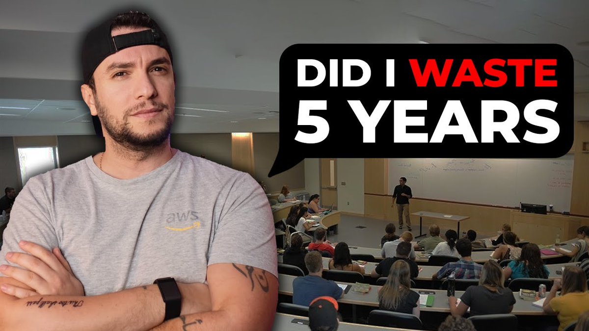 The tech landscape is evolving FAST. I dug into whether a CS degree is still relevant in 2023 (spoiler: it's complicated).

New video: youtu.be/VFyQZKMUXbw

#computerscience #techeducation #careeradvice #techcareers