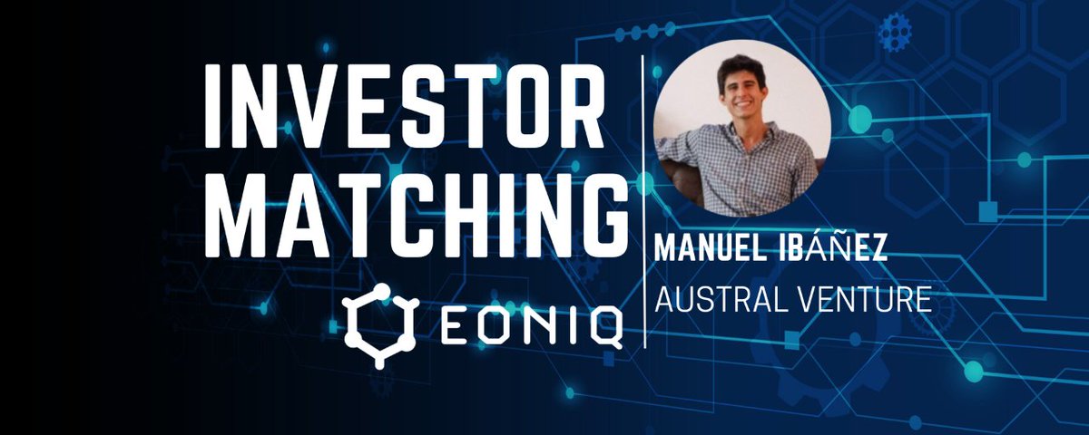 En el próximo INVESTOR MATCHING, nos acompaña Austral Venture, gestora de entidades de inversión en el sector de las #renovables 🌱

️Viernes, 24 de Mayo
⏰ 11:00h - Online

¡No te lo pierdas!

linkedin.com/events/7184484…