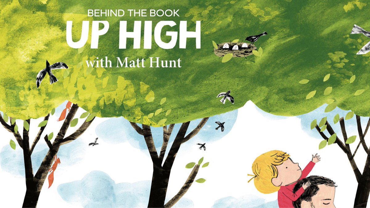 We sat down with Matt Hunt, the brilliant author/illustrator behind 'Up High', published by @nosycrow. Join us as we delve into the creative process behind the book > ow.ly/Xb4550RSqfW