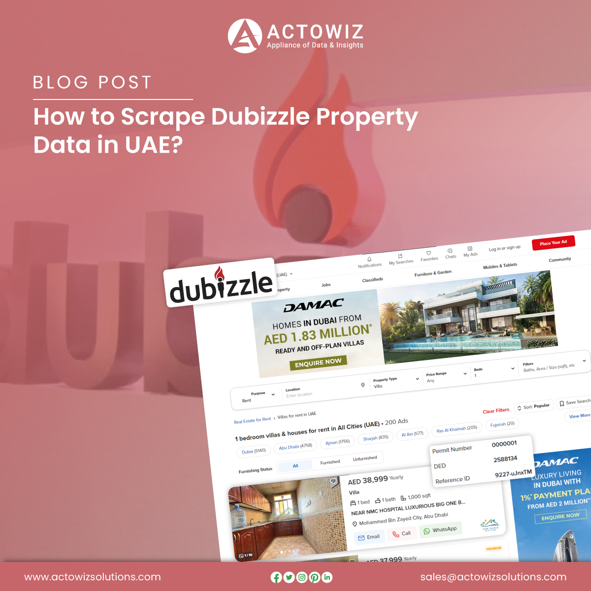 Learn to #scrapepropertydata from #DubizzleinUAE, using Python & #webscrapingtools for comprehensive #realestateinsights. actowizsolutions.com/scrape-dubizzl… #ScrapeDubizzlePropertyDatainUAE #DubizzlePropertyDataScrapinginUAE #ActowizSolutions #USA #UAE #UK