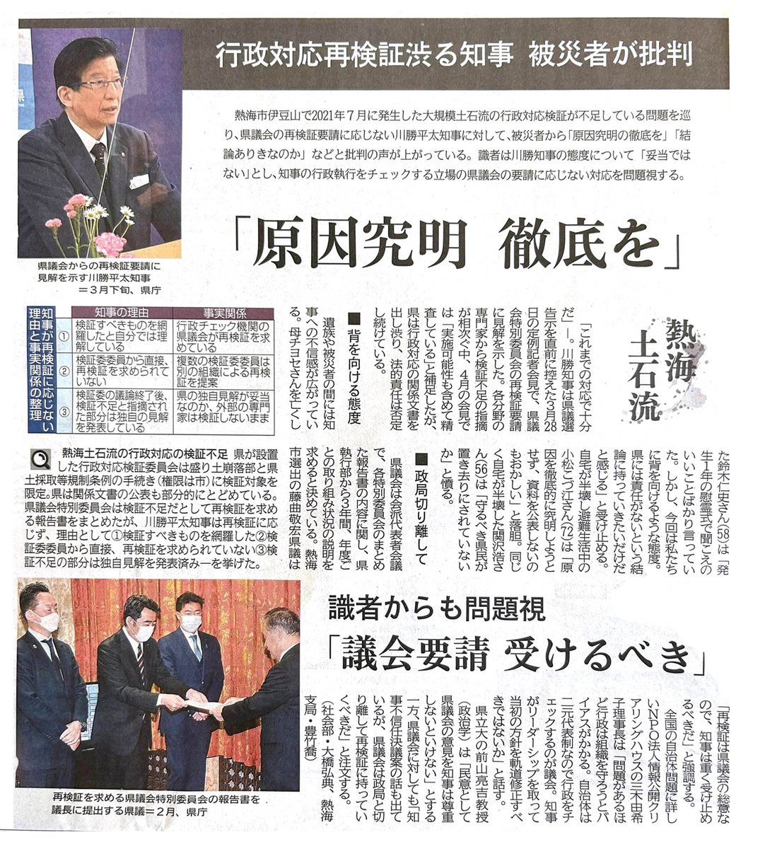 静岡県には解決しなければならない深刻な問題があります。 #静岡県知事選挙 #大村しんいち