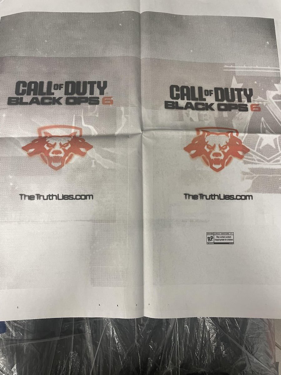 Call of Duty Black Ops 6 Logo has leaked... via a newspaper. 

Black Ops 6 is real.