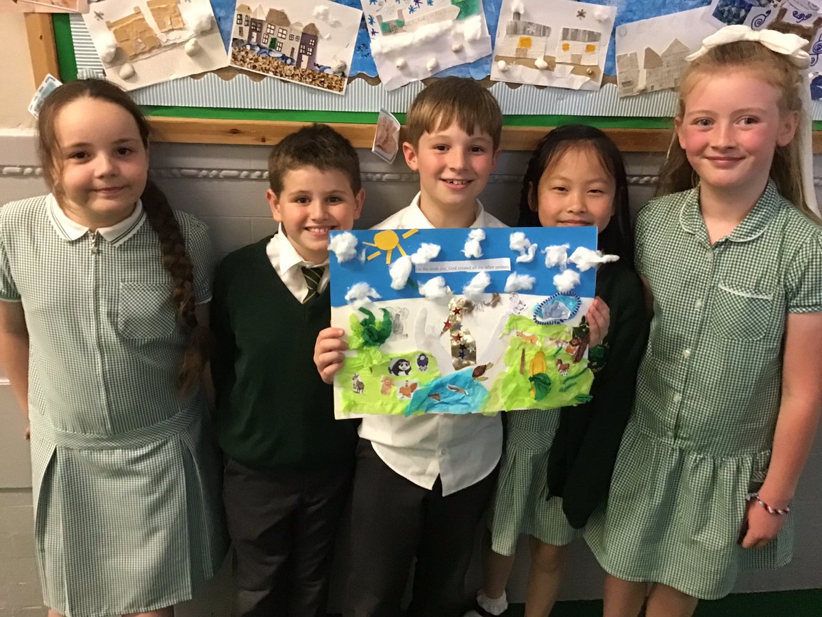 Y3Oaky's tweet photo. Check out some of our Creation Story collages! #OakyRE https://t.co/lXbyDg6xe0