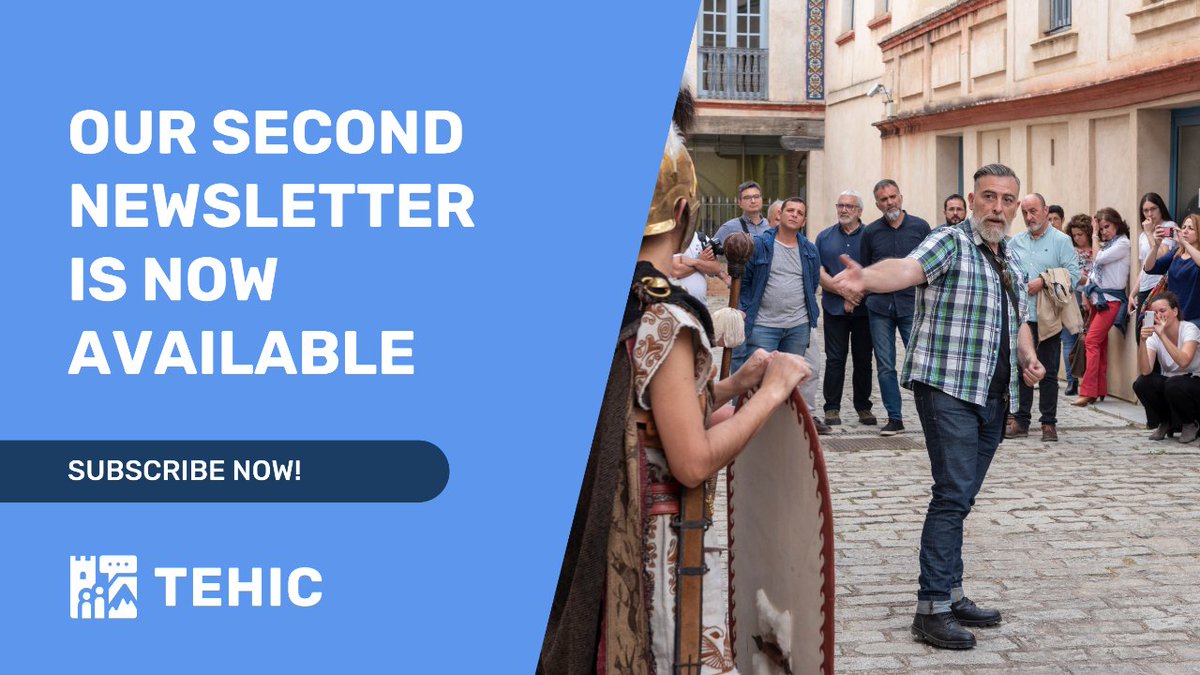 Don't wait any longer! 📢 Our second newsletter is here, packed with must-read updates and insights!🌟

Dive into the world of #HeritageInterpretation and check out our latest achievements and progress 🙌

📬bit.ly/TEHIC-Newslett…