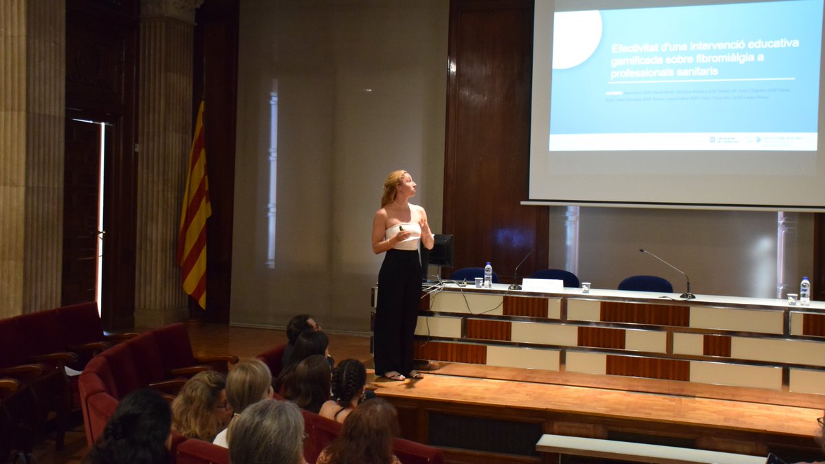 primariaicscat's tweet photo. @juditperti @RayaTena @miguelmunoz_usr @CarolinaLapena @mireiaboixadera @Elinfermera @vercingetorix1 @cristicarbo @icscat @salutcat #ResidentsAPBCN d'infermeria plantegen els projectes de #RecercaAPBCN que presentaran l'any 2025:

-Avaluació de la satisfacció infermera en la gestió de la demanda aguda

-Efectivitat d'una intervenció educativa gamificada sobre fibromiàlgia a professionals d'atenció primària https://t.co/kro7e4UnDS