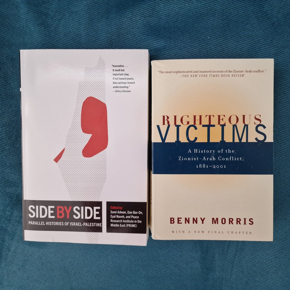 Решил съм да се образовам по-добре за конфликта между Палестина и Израел. Набелязах и поръчах тези две книги.