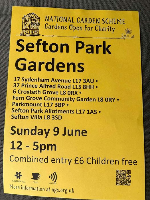 It's the local National Garden Scheme Open Day soon. GTDT have a limited number of FREE tickets for all 7 gardens available to local residents - pls collect at gate of Fern Grove Community Garden Sunday 9th June 12-5pm. A wonderful opportunity to admire our local gardens! 🌱🌿☕️
