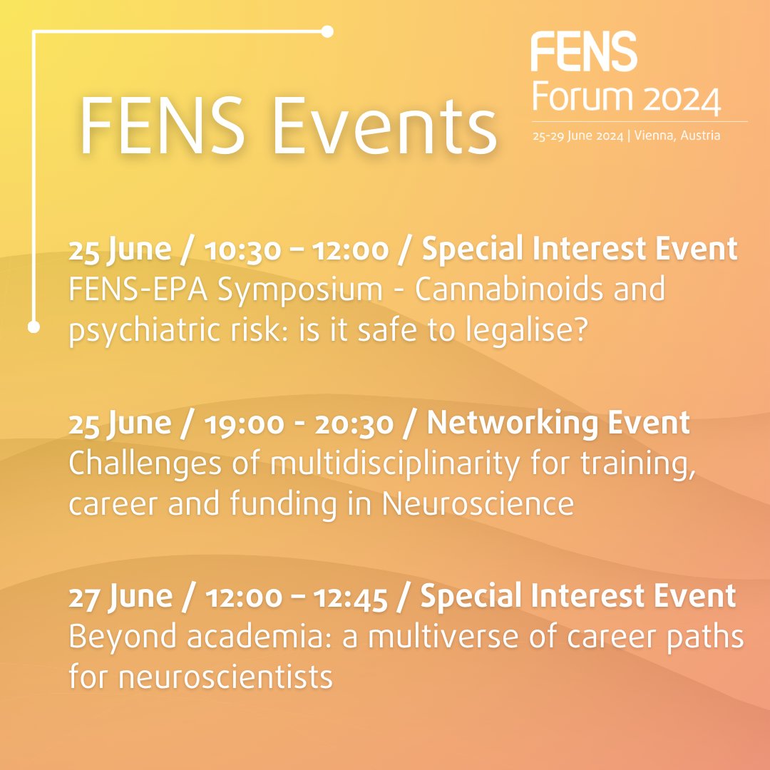 Exciting news for #FENS2024 attendees! 🎉 Join the #FENS CHET events to discover more about #neuroscience #education and #training! Check out the links: 1️⃣ loom.ly/61wXyzc 2️⃣ loom.ly/XUfLwW4 3️⃣ loom.ly/kAdRXLo See you in Vienna! 🧠✨