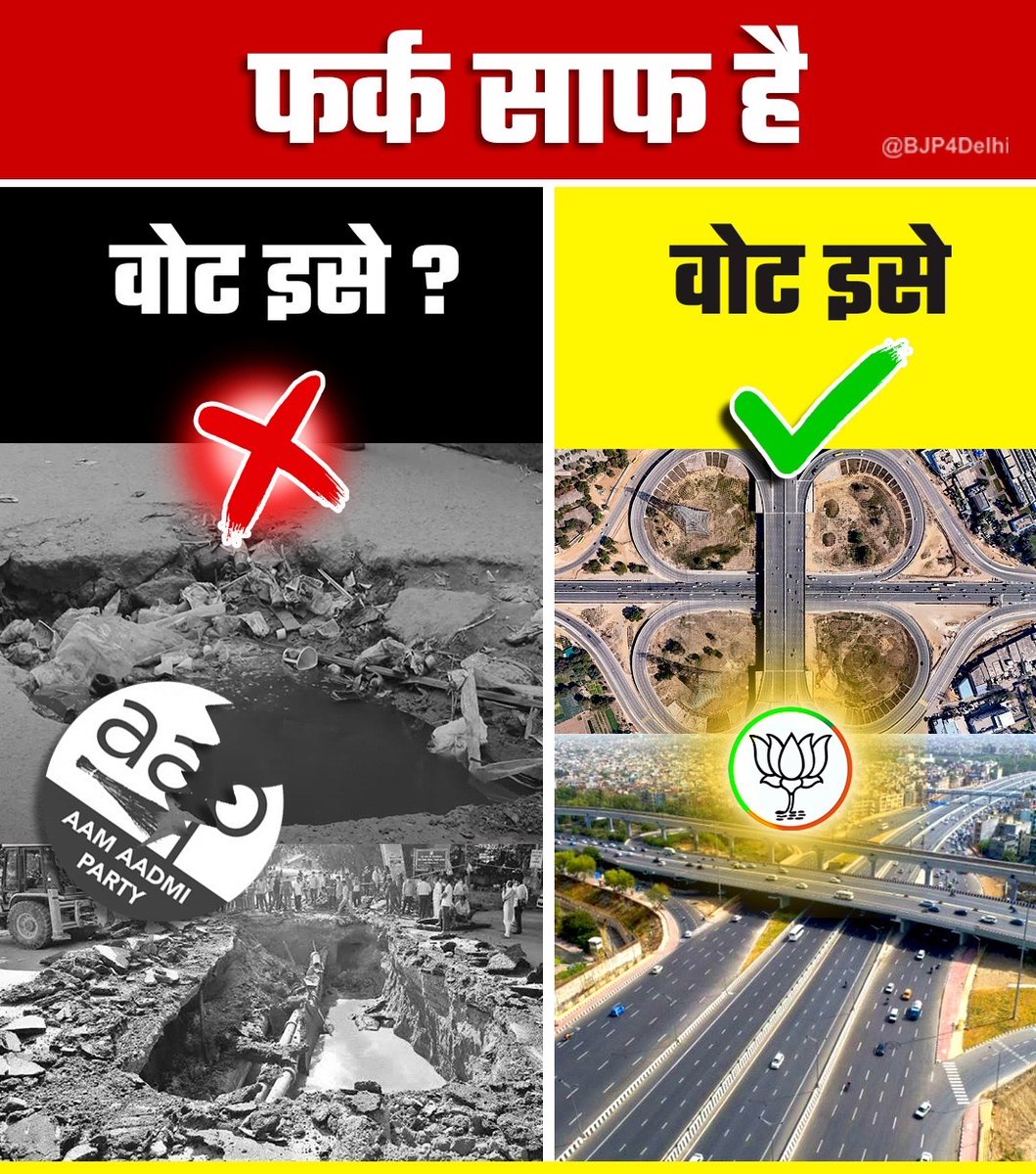 वोट विकास को या वोट विनाश को?