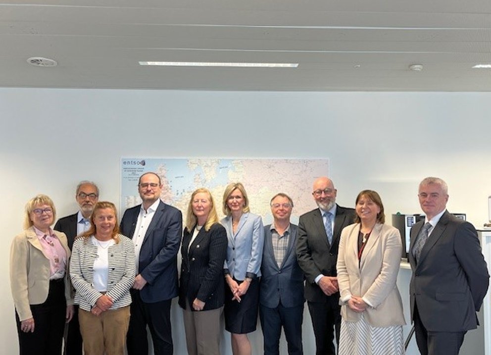 Today, the ENTSO-E External Advisory Group has been officially formed during its first in-person meeting in Brussels. We are delighted to confirm the appointment of the new Group members: 🔵@MarieCDonnelly 🔵@AnnMettler 🔵Jorge Vasconcelos 🔵@CedricPhilibert 🔵Sanna Syri