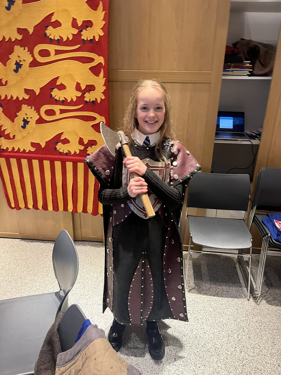 New S2 getting into character at Bannockburn.