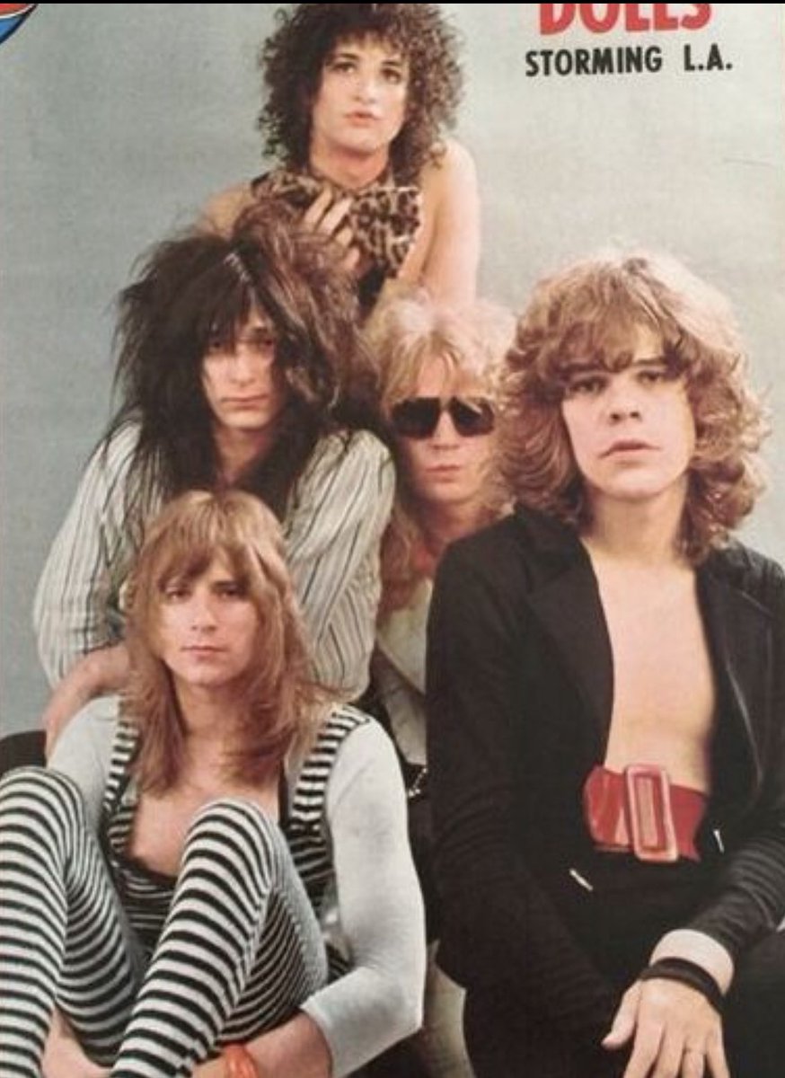 Put the New York Dolls in the @rockhall 
#rock #punk
