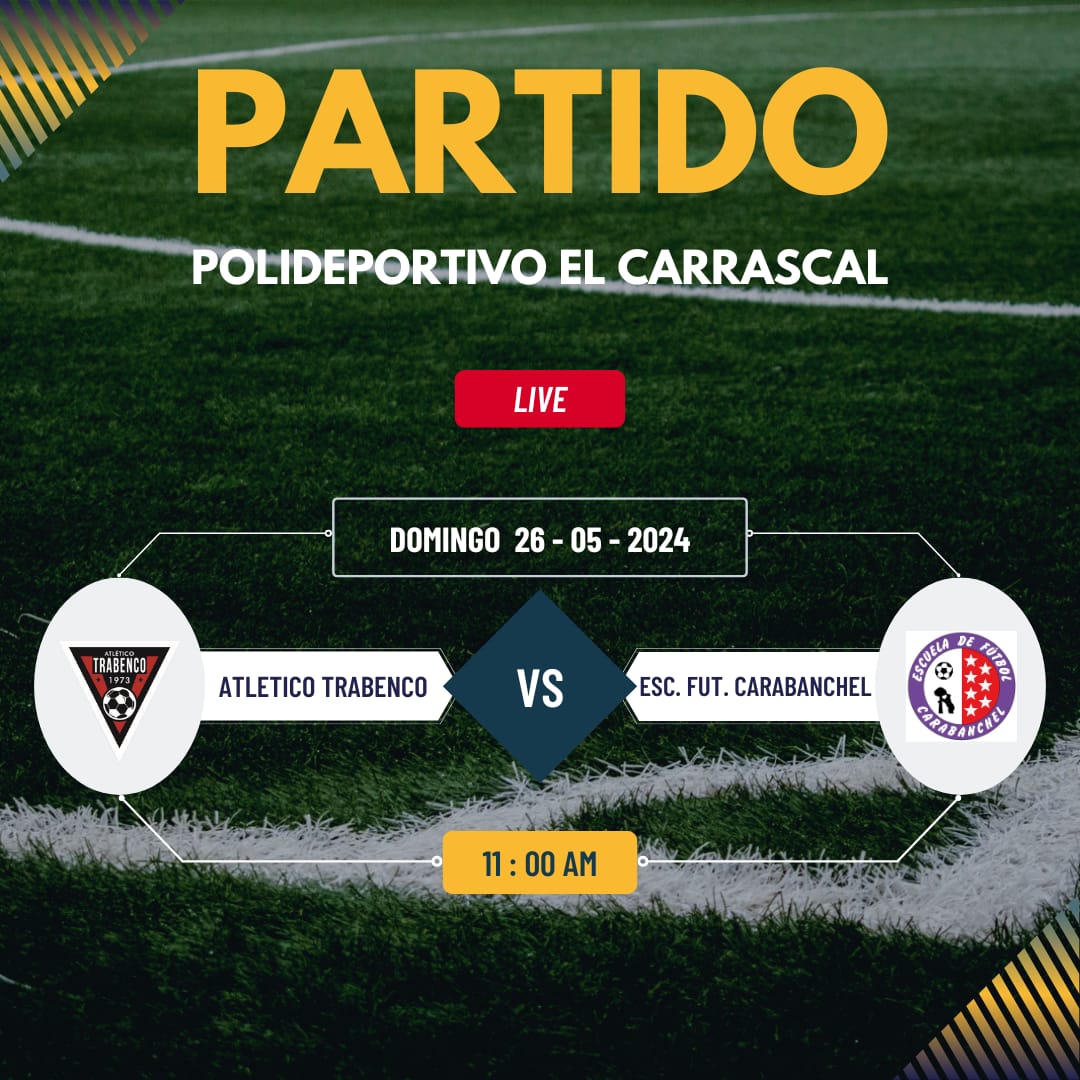 ➡️Aficionado A
🚨 Penúltimo partido de nuestro Aficionado A para salvar la Primera Regional 🚨
⚽ Este domingo, 26 de mayo, 11h ¡no puedes faltar! para dar el apoyo que necesita de la marea roja.
🫵🏻 ¡Te esperamos!
📍 Pol. El Carrascal
#todoalrojo #vamostrabenco #vamostrabenco🔴⚪️