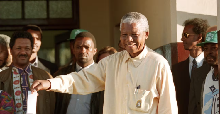 After the euphoria of Nelson Mandela’s inauguration as South Africa’s first democratic president, what happened next? brnw.ch/21wK3Ix #NelsonMandelaFoundation #NelsonMandela