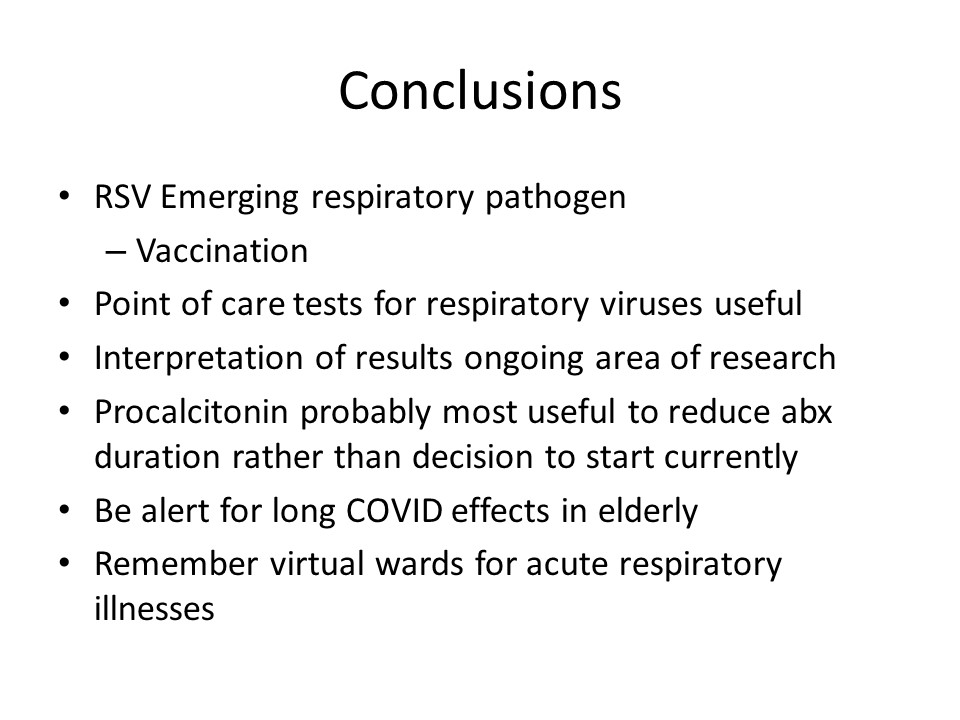 Be alert for Long COVID effects in older people and remember #virtualwards for acute respiratory illnesses #BGSconf