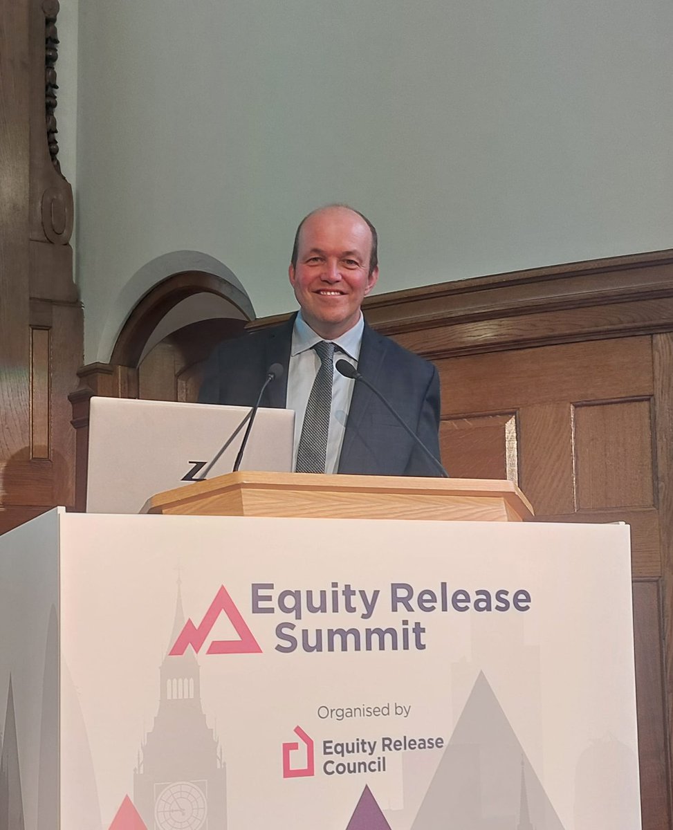 "It’s what we do, or rather what you do, in the here &amp; now that lays the foundations for long-term sustainable growth and determines how we help people likely to need innovative later life lending in the future." Chair David Burrowes opens today's Equity Release Summit. #ERS2024