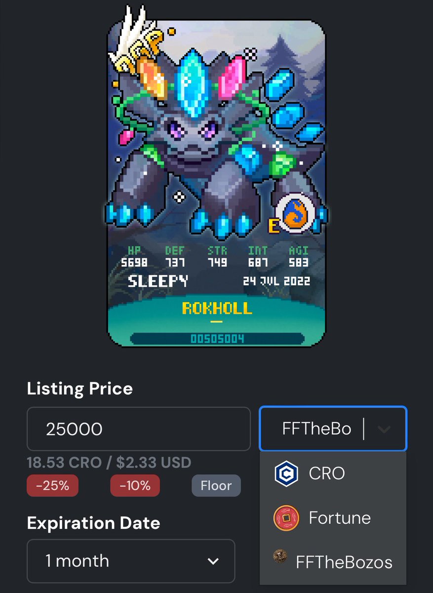 FFTBcro's tweet photo. Hey Bozos 💰🤡

We will publish a updated list of available project soon but first:

Let’s thanks @OfficialDgpals  who accepted to enable $FFTB for ALL of their collections on @EbisusBay 🔥

You can list / buy with it starting NOW, have fun and post your new purchases ! https://t.co/MsS7U87v5m