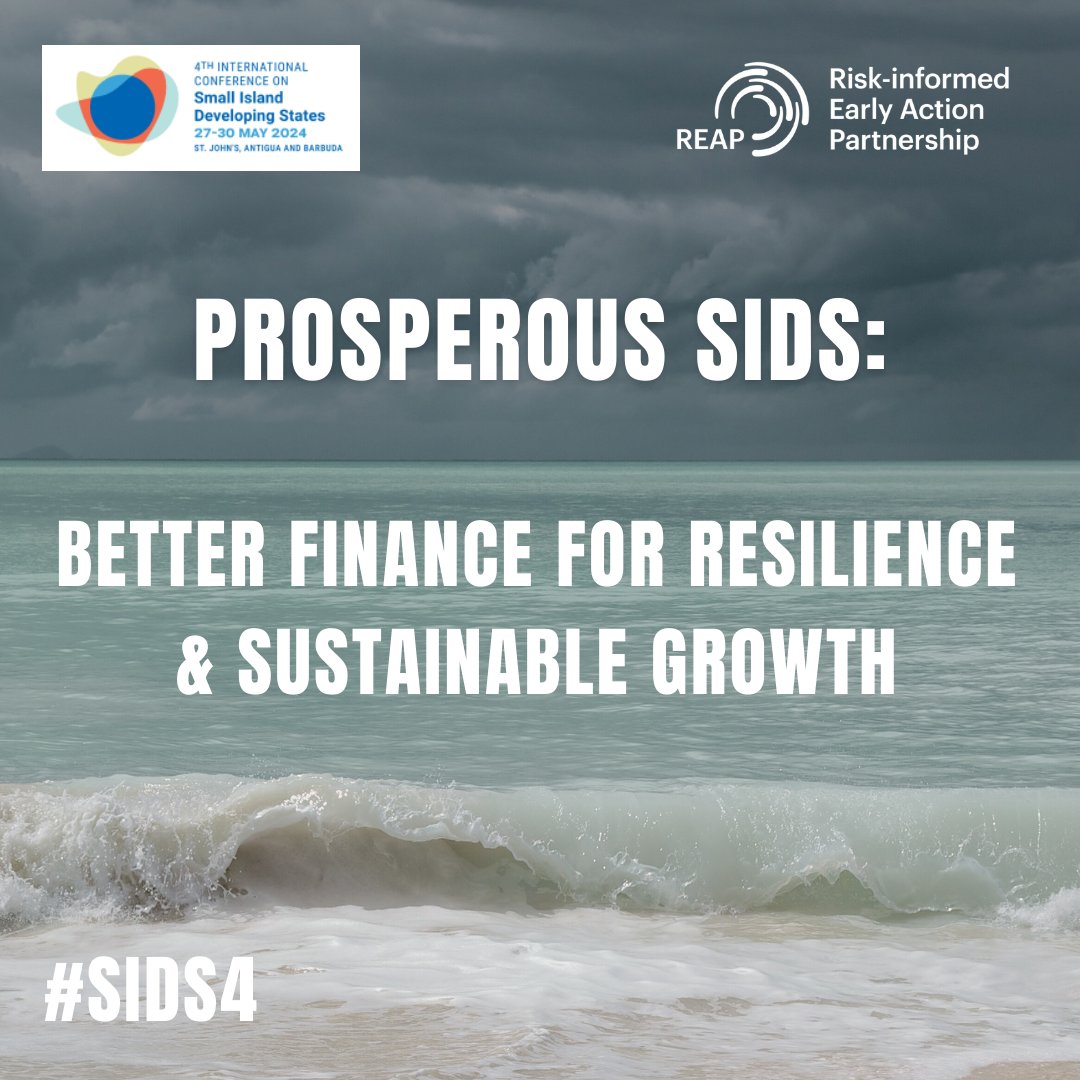 #SIDS4 starts next week! REAP Co-Chairs H.E. Mr. Fatumanava-o-Upolu III Dr. Pa'olelei Luteru <a href="/AOSISChair/">AOSIS</a> &amp; Ambassador of #Samoa, and <a href="/GerardH07/">Gerard Howe</a>, Head of the Adaptation, Nature &amp; Resilience Department <a href="/FCDOGovUK/">Foreign, Commonwealth & Development Office</a> share thoughts on this pivotal milestone.
➡early-action-reap.org/better-finance…