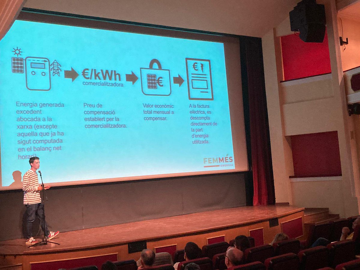 FemmesEnergia's tweet image. Quin gran èxit ser dijous passat a Agramunt! 
Gràcies al suport de l’ @ACMunicipis i l’Ajuntament d’Agramunt per apostar per la creació d’una Comunitat Energètica a la Ribera del Sió ⚡️
#comunitatsenergetiques #otc #fmit