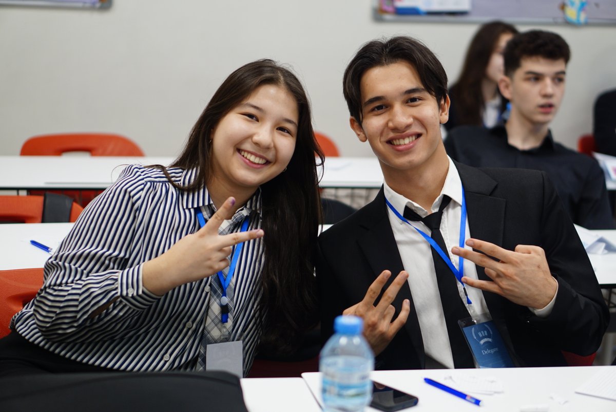 Young people are the driving force behind innovation, progress, and positive change in our world.🌎 We are excited to be a part of 🇺🇿Tashkent city 🇺🇳#ModelUN focused on youth rights, international cooperation, peace and security. #OurCommonFuture