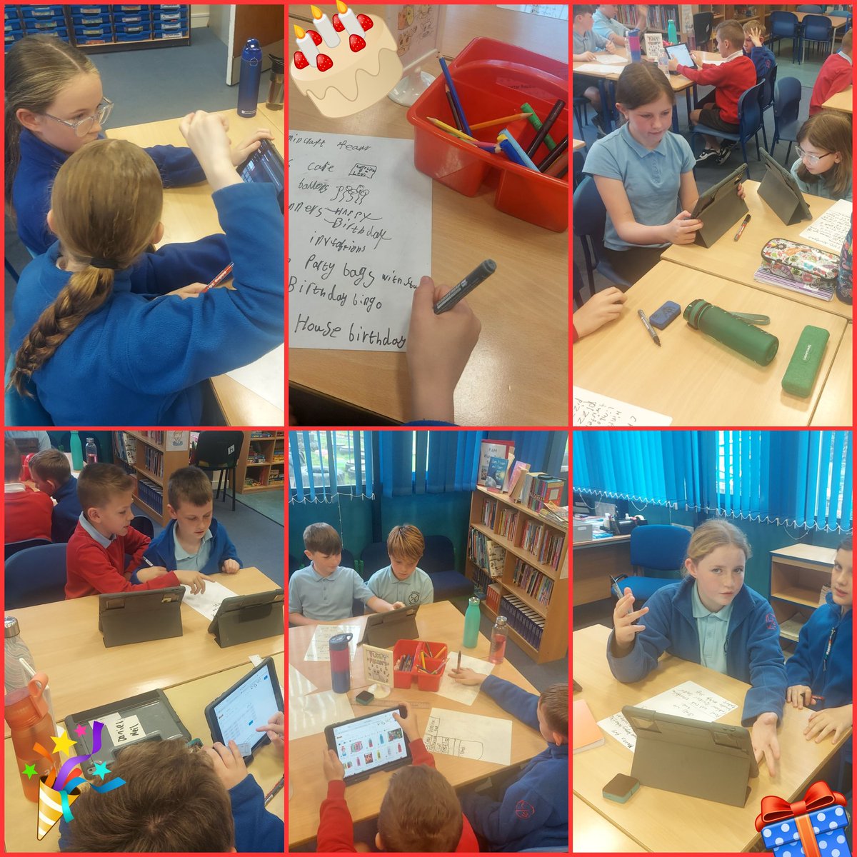 P6 are investigating money today. Our task was to work within a budget to plan a child's birthday party.  We had some really creative ideas to save money and were also quite shocked at the prices of everything! 
#lifeskills