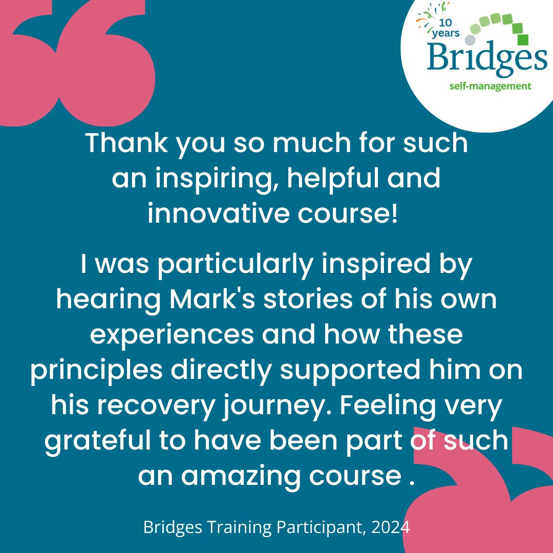 Bridges Self-Management tweet media