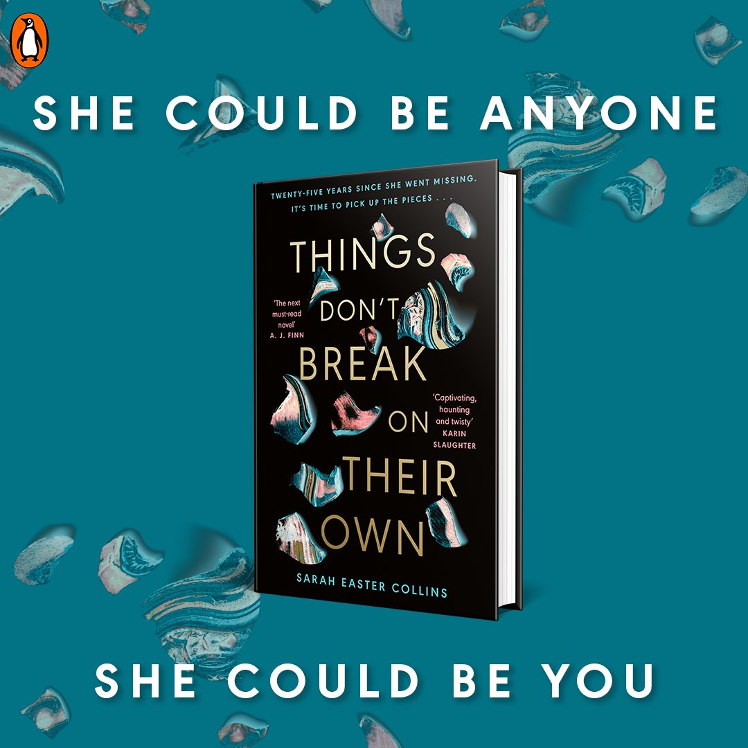 'This is the one: the next must-read, must-discuss novel' - A.J. FINN 'A terrific debut from a promising talent' - KARIN SLAUGHTER 'I will be thinking about it for years ... I loved it' - GILLIAN McALLISTER Don't miss #ThingsDontBreakOnTheirOwn: bit.ly/3K2FdbI