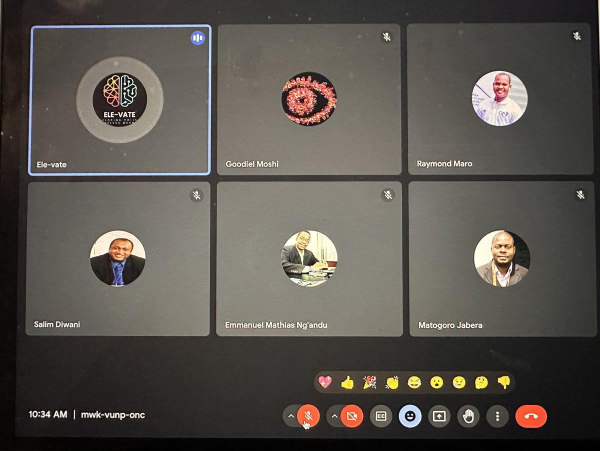 Dr_Matogoro's tweet image. 📍Dodoma, TZ
It was a privilege to host an online meeting with @Ele_VateAI to discuss synergies with @ai4dlab_Tz. @Ele_VateAI's mission to keep Africa at the forefront of access, knowledge, and talent development in the cutting-edge fields of robotics and AI is truly inspiring.