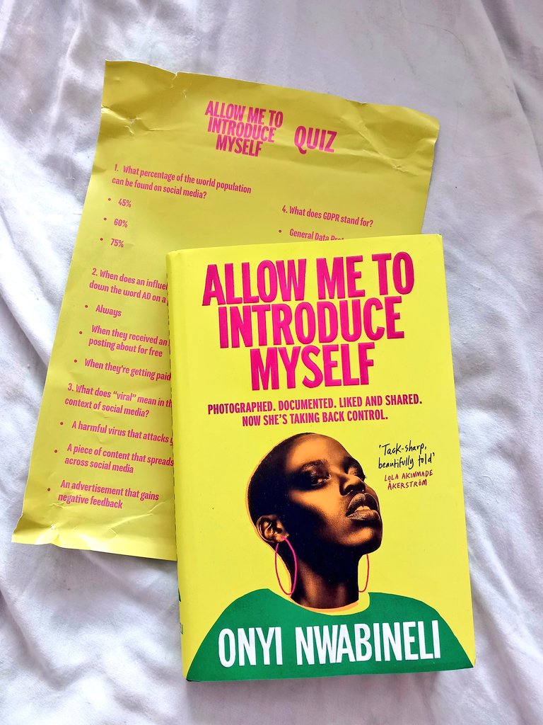 ReadsRina's tweet photo. Morning lovelies! ❤️ I'm about to dive into this beauty! I adored Someday, Maybe so super excited for #AllowMeToIntroduceMyself thank you to Tandem Collective and @OneworldNews for my copy! #BookTwitter #CurrentlyReading https://t.co/OGyi8Tv4Zb