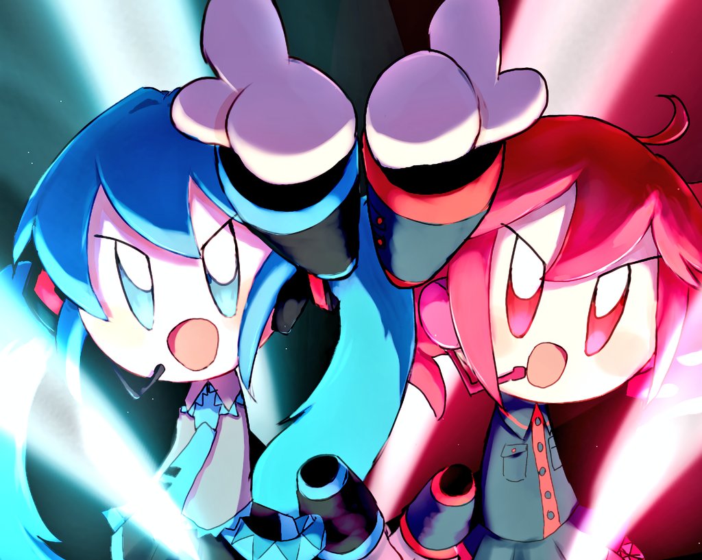 カービィ世界のミク＆テト