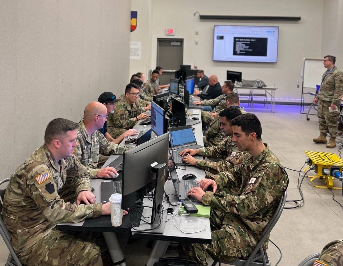 During Cyber Yankee 2024, held this month in Massachusetts, @NJNationalGuard & @NationalGuardCY trained together alongside other partners and allies to better protect critical infrastructure from cyberattack. 🇺🇸 & 🇨🇾 are committed to global security and shared democratic values.