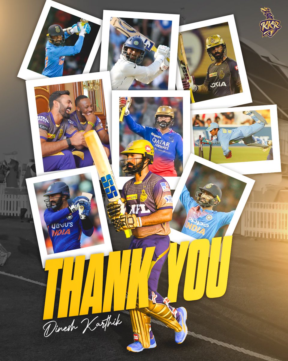 KKRiders's tweet photo. "I look to inspire by my actions, not just words" 🫡

Former Knight. Best team player. Man of his words. Thank you for everything, DK! 💜 https://t.co/zZDLrAyuux
