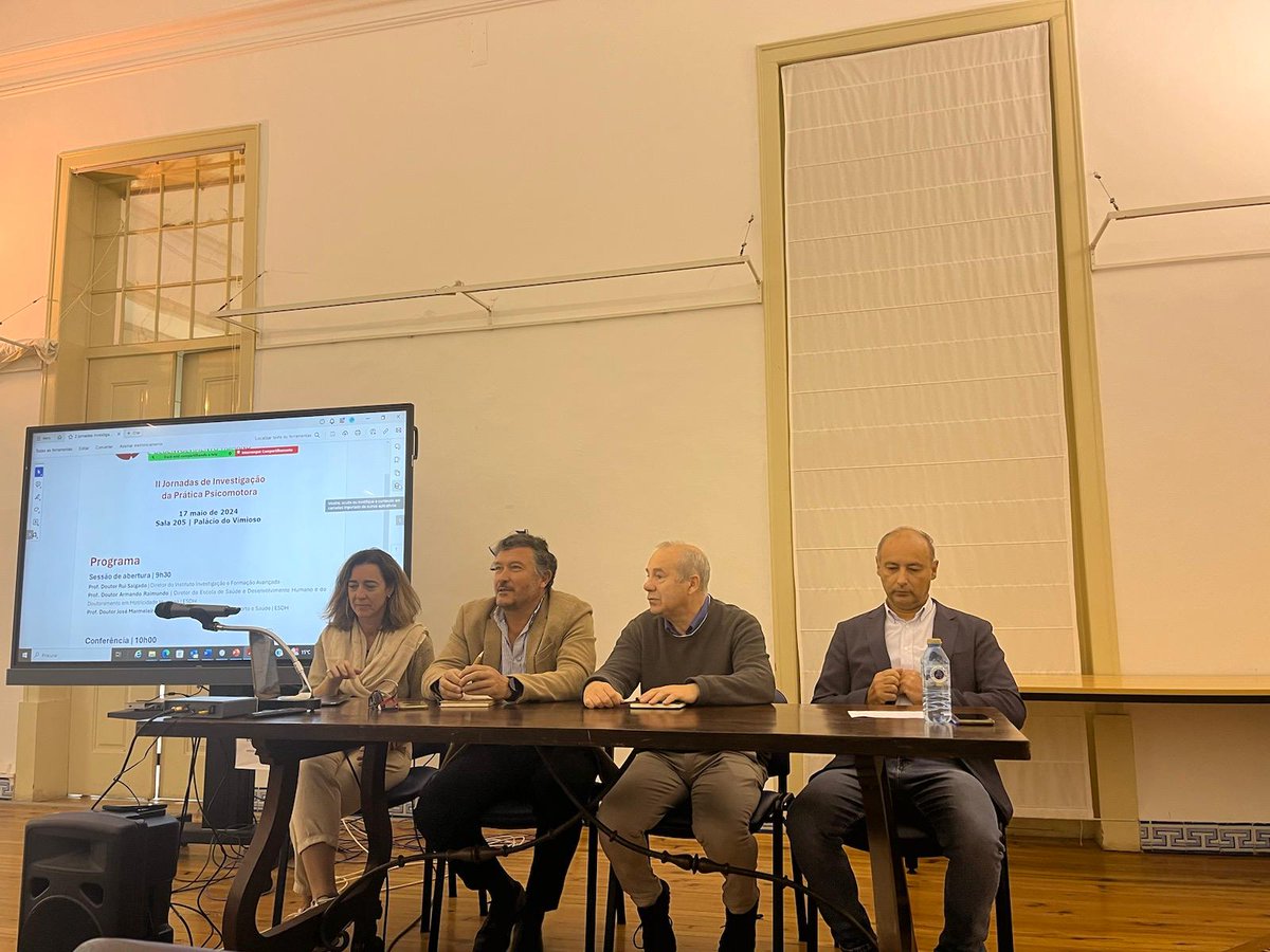 🌟 No dia 17 de maio, realizou-se a 2ª edição das Jornadas de Investigação em Psicomotricidade! 

#psicomotricidade #investigação #educação #jornadasdeinvestigação #ReabilitaçãoPsicomotora