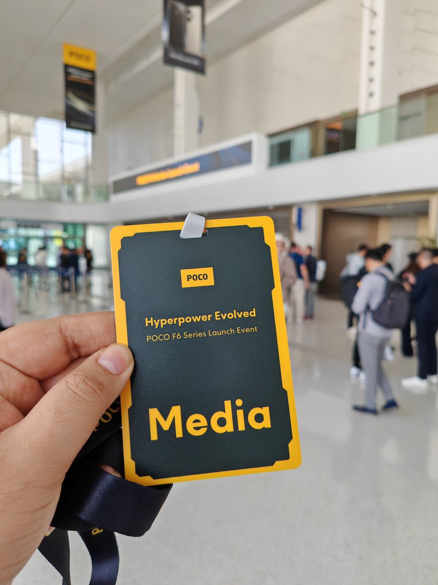 KaroulSahil's tweet image. Poco F6 Series Global Launch Event in Dubai 
#Poco #PocoF6 #PocoF6Pro #PocoPad