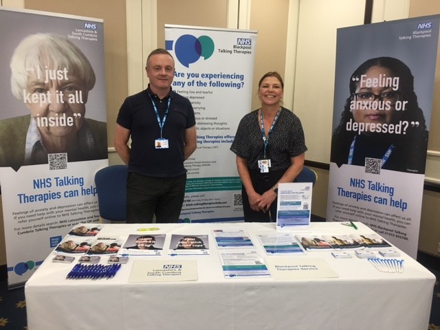 LSCFT and Blackpool Talking Therapies attended the Macmillan Health Event for Blackpool Fylde & Wyre. Had a great day yesterday working with oncology patients co working with the Blackpool TT service. @WeAreLSCFT