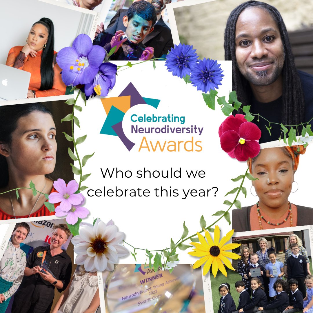 The #CNDAwards are just around the corner & we want to know who you think deserves to be celebrated

find out more & nominate 👇 
bit.ly/4dAyqnc

Nominations close June 7th

#Neurodiversity #Neurodivergent #Disabled #InclusionMatters #Accessibility #Innovation #DEI