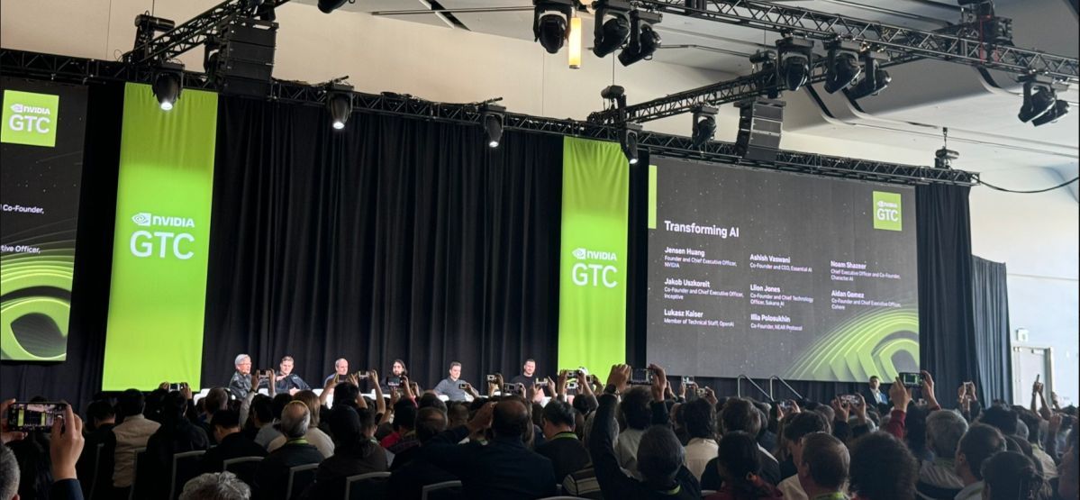 ‘Attention is All You Need’ creators look beyond Transformers for #AI at Nvidia GTC: ‘The world needs something better’ buff.ly/4akQi2F via @VentureBeat by @sharongoldman #GenerativeAI Cc @jblefevre60 @Nicochan33 @RLDI_Lamy @jeancayeux