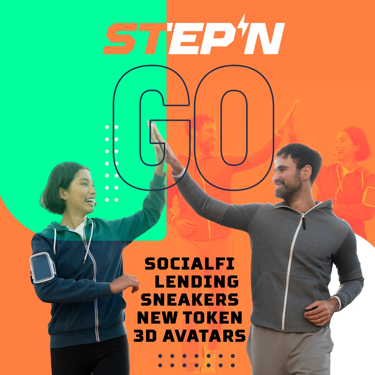 Crypto30Y's tweet photo. #FSL announces a new social fitness application to onboard Web 2.0 users.🔥🚀
The app is called #STEPNGO. The website and whitepaper will be released  soon!🔜 https://t.co/u6Kk6IAnBy