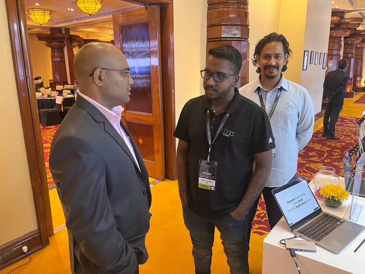 Namaskara Bengaluru! We're here at the DigiTransform Conclave 2024 at Taj MG Road. Join us to explore how Zoho Creator can streamline your business operations and enhance efficiency. See you soon! #Bangalore #DX #Events #LowCode