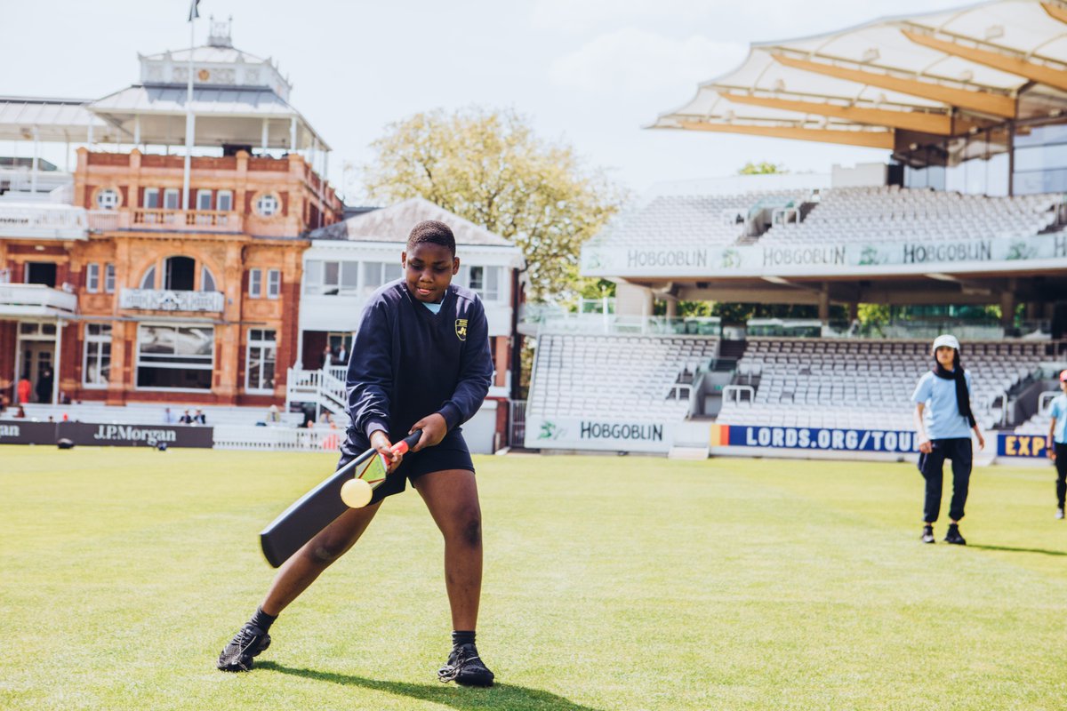 @MontemAcademy partnered with the @HomeOfCricket, Harrow School and @Eton_College for a special day at Lords Cricket Ground. They got to see the real Ashes in the museum, look out from the top of the Media Centre, and play Kwik Cricket on the outfield! 🏏