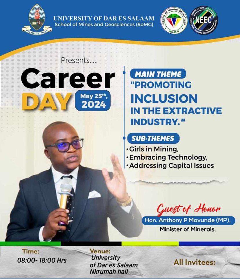School of Mines and Geosciences (SoMG - UDSM) tweet media