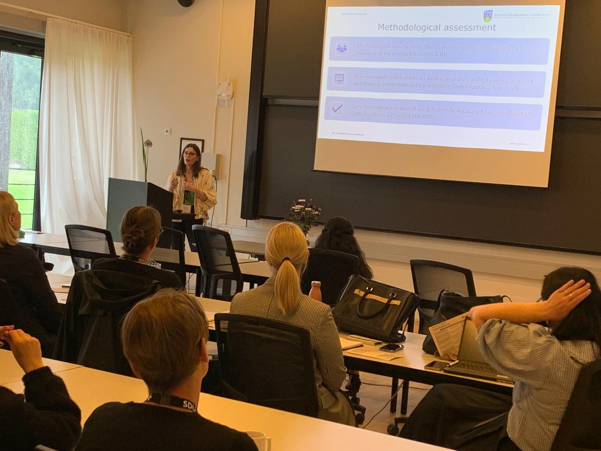 Cancer_Care_UU (@cancer_care_uu) on Twitter photo 📢 <a href="/carlaloneill/">Carla O'Neill</a> presenting the findings of the FCCCEoLEd Team's Systematic Review on Educational Interventions for professionals, on shplorti families at end of life @ Nordic Conference in Family Health and Care
<a href="/ucddublin/">University College Dublin</a> 📢 <a href="/carlaloneill/">Carla O'Neill</a> presenting the findings of the FCCCEoLEd Team's Systematic Review on Educational Interventions for professionals, on shplorti families at end of life @ Nordic Conference in Family Health and Care
<a href="/ucddublin/">University College Dublin</a>