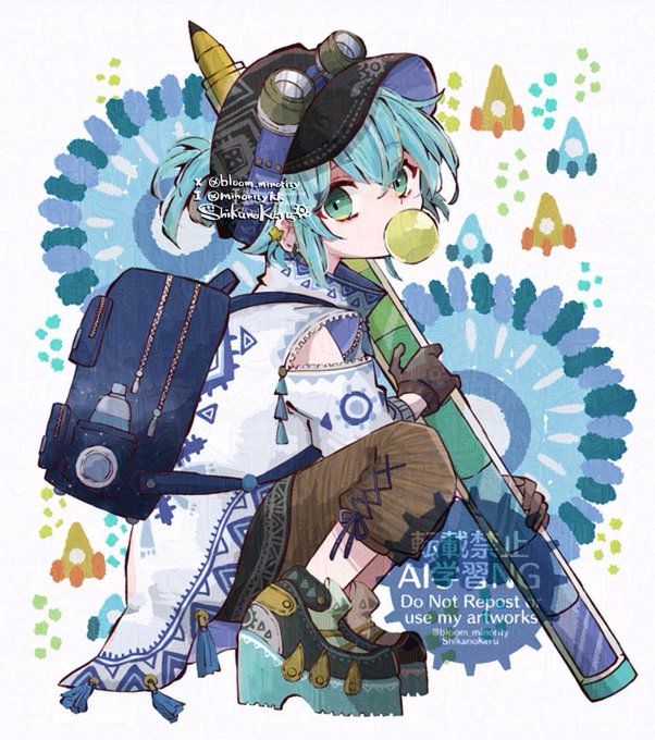 「goggles on head steampunk」 illustration images(Latest)