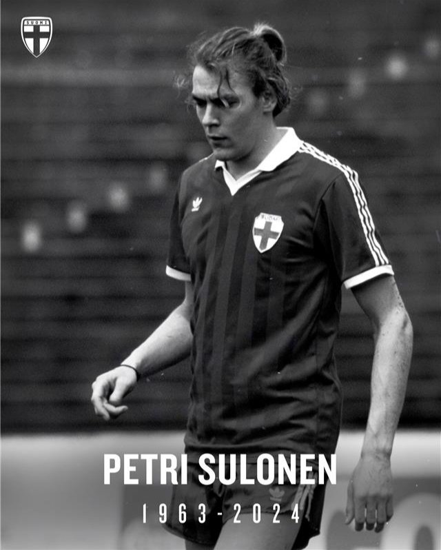 Jalkapallolegenda Petri Sulonen on menehtynyt 60-vuotiaana. Sulonen pelasi komealla urallaan kymmenen A-maaottelua. Suomen Palloliitto ja Huuhkajat ottavat osaa Sulosen omaisten ja läheisten suruun.