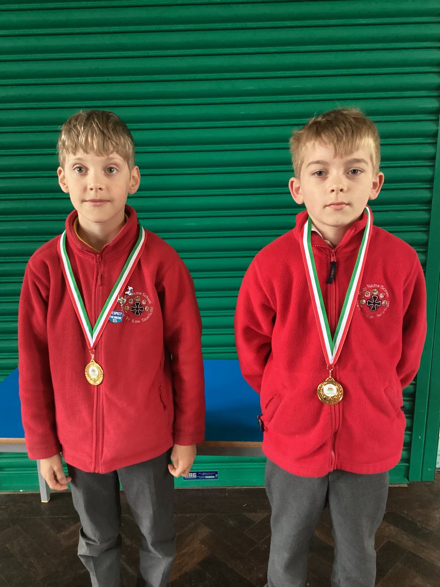 Llongyfarchiadau to the two <a href="/dosbarth4/">Dosbarth Pedwar</a> pupils that represented <a href="/HNSFishguard/">Holy Name School</a> at the Urdd Cross country competition in Aberystwyth recently 👏 Da iawn bois! <a href="/UrddSirBenfro/">Urdd Sir Benfro</a> #SiarterIaithYES