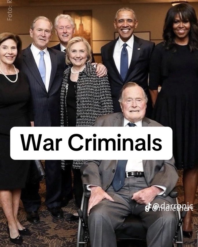 Absolutely for humanity, these people need to be brought to justice for the sake of the people of the world today.

#Justice #HumanRights #USA #Accountability #StandForTruth #WorldUnity #MiddleEast #iraq #Palestine 🇵🇸 #Syria 🇸🇾 #Lebanon 🇱🇧 #Israel 🇮🇱