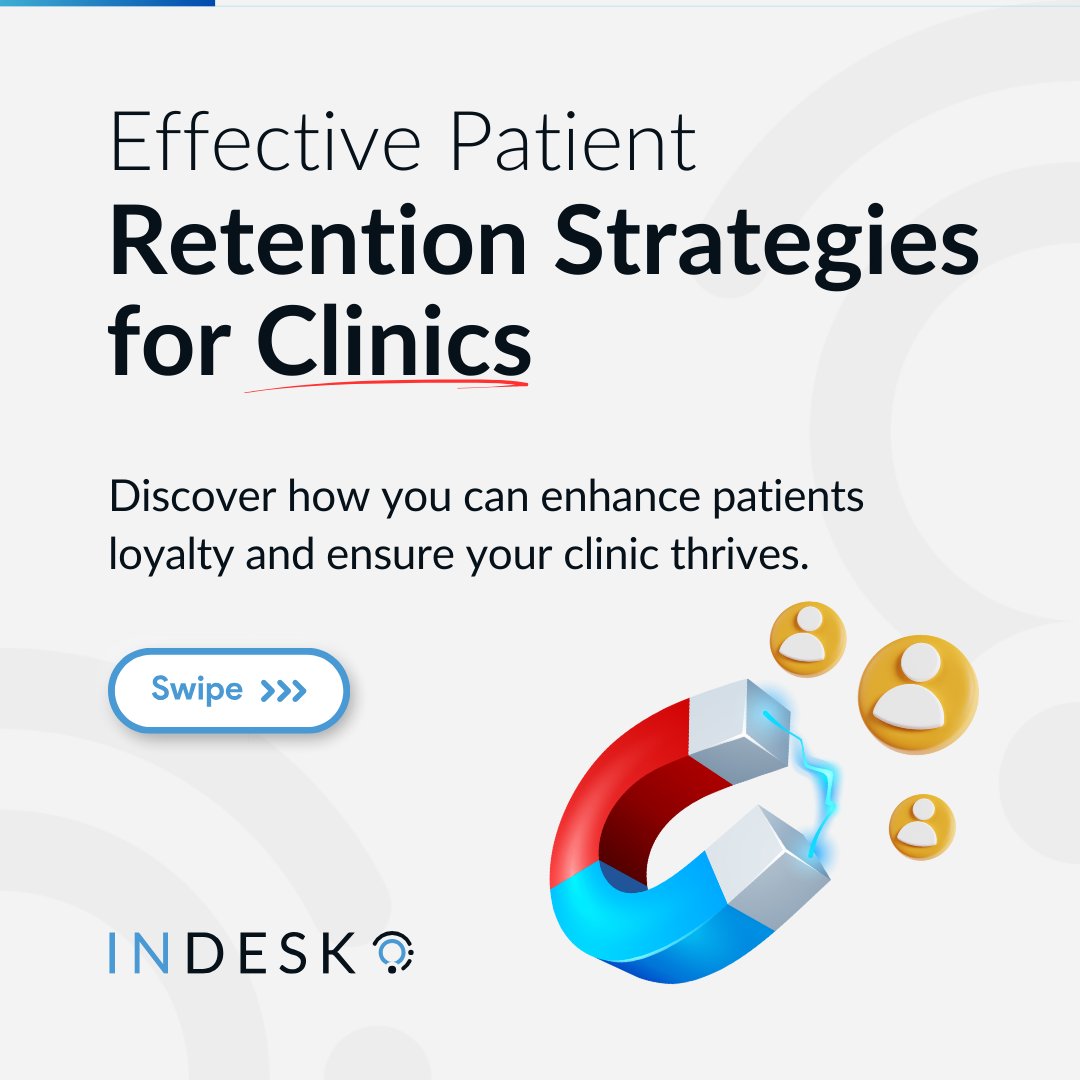 my_indesk's tweet image. 📈 'The more the better' in healthcare - treat more patients, grow your business. 🏥 But it's not easy, the industry is competitive. 🔥 We have tricks &amp;amp; ideas to help. 💡 Check the carousel &amp;amp; contact us! 📞
#PatientRetention #ClinicSuccess #indesk