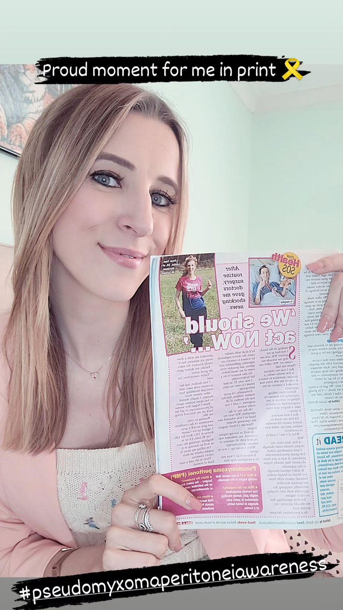 Thank you <a href="/takeabreakmag/">Take a Break</a> 🎗proud moment for me in print