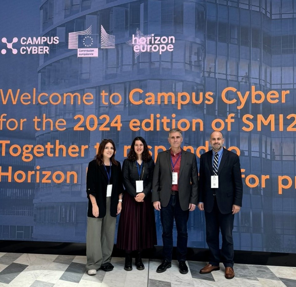Centerforsecur1's tweet photo. The Center for Security Studies (KEMEA) attended the #SMI2G brokerage event.
The event took place in Paris on the 22nd and 23rd of May 2024.
You can find more information here: https://t.co/3LFnl57EWH
#SecurityResearchEU #SecureSocieties https://t.co/wATZWDkHbM