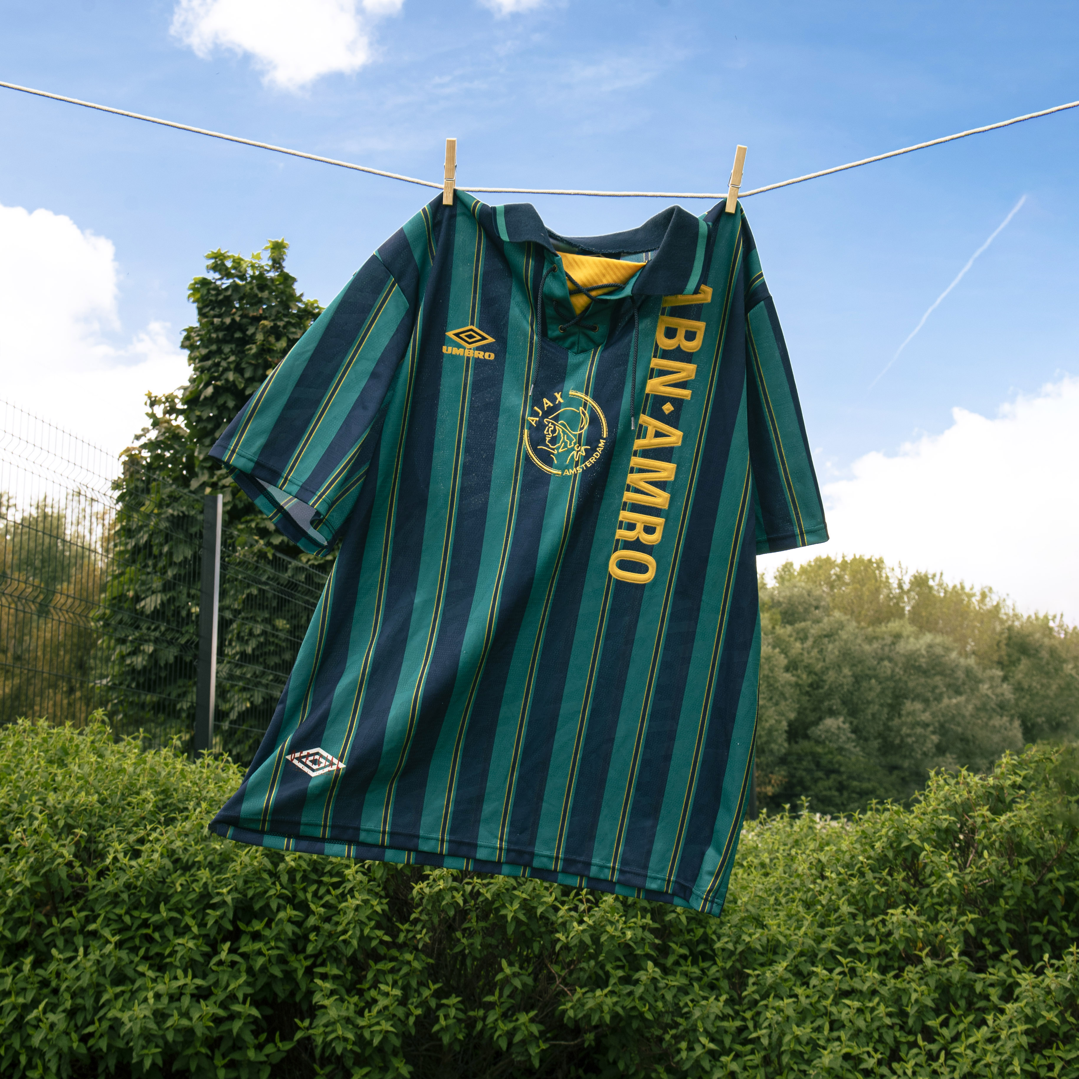 X te Classic Football Shirts Ajax 1993 Away by Umbro https t vzLG1UBqNj X